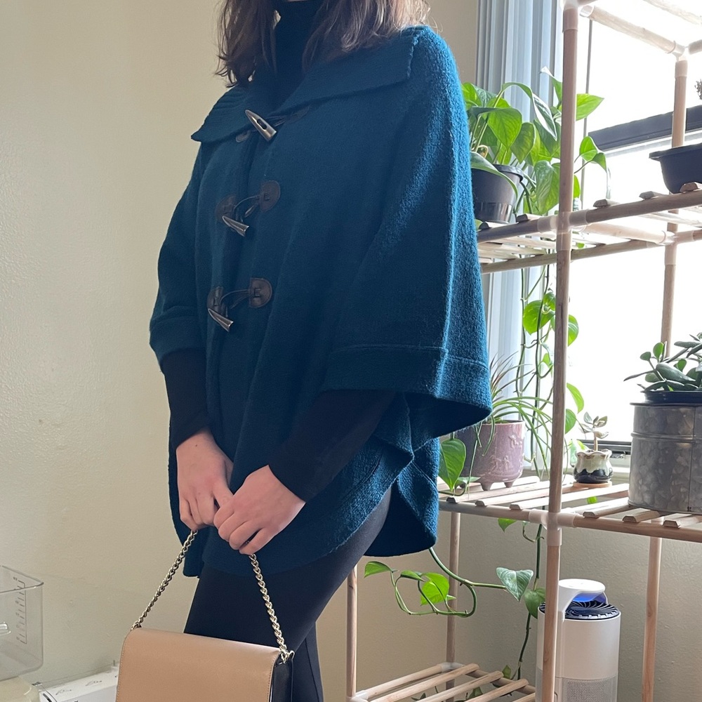 Blue Knit Cape 💙